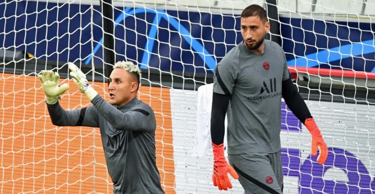 PSG Donnarumma et Navas - Luis Enrique