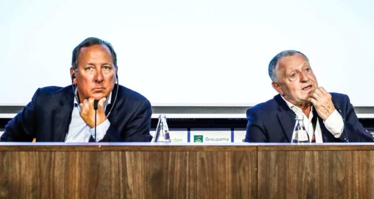 OL - Textor - et Jean-Michel Aulas