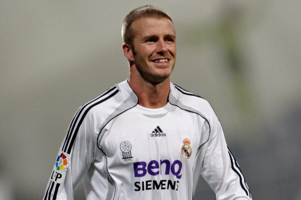 David Beckham n°7 sur la liste des meilleurs recrutements de Madrid.