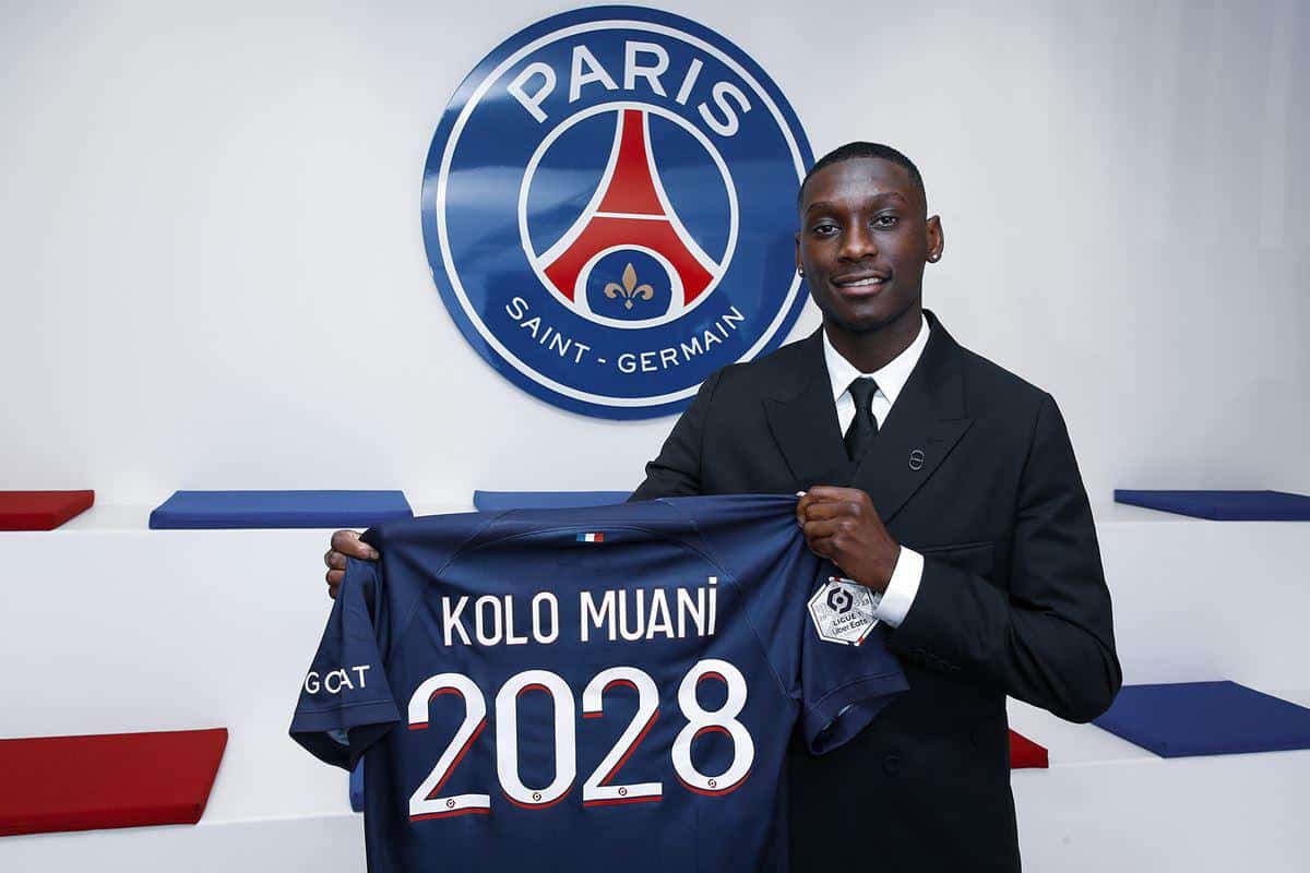 Kolo Muani arrivé
