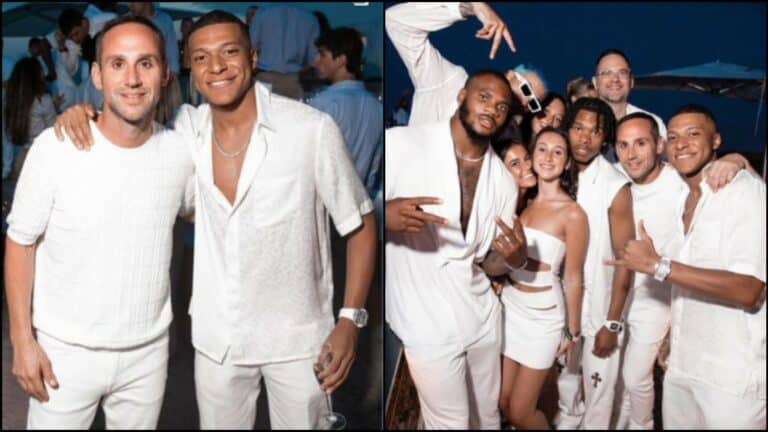 Mbappé fêtard
