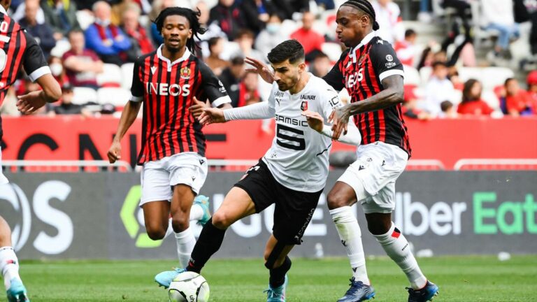 Nice vs Rennes compos